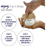 Dove Body Polish Scrub with Brown Sugar and Shea Butter - 298 gm