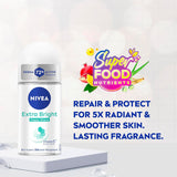 نيفيا مزيل عرق اكسترا برايت هابي شيف رول أون 50 مل