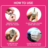 Godrej Air Freshener Aer Click Gel Petal Crush Pink 10 ml