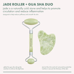أداة لتدليك الوجه بحجر اليشم الأخضر من ايكو تولز |  صيدلية.كوم.