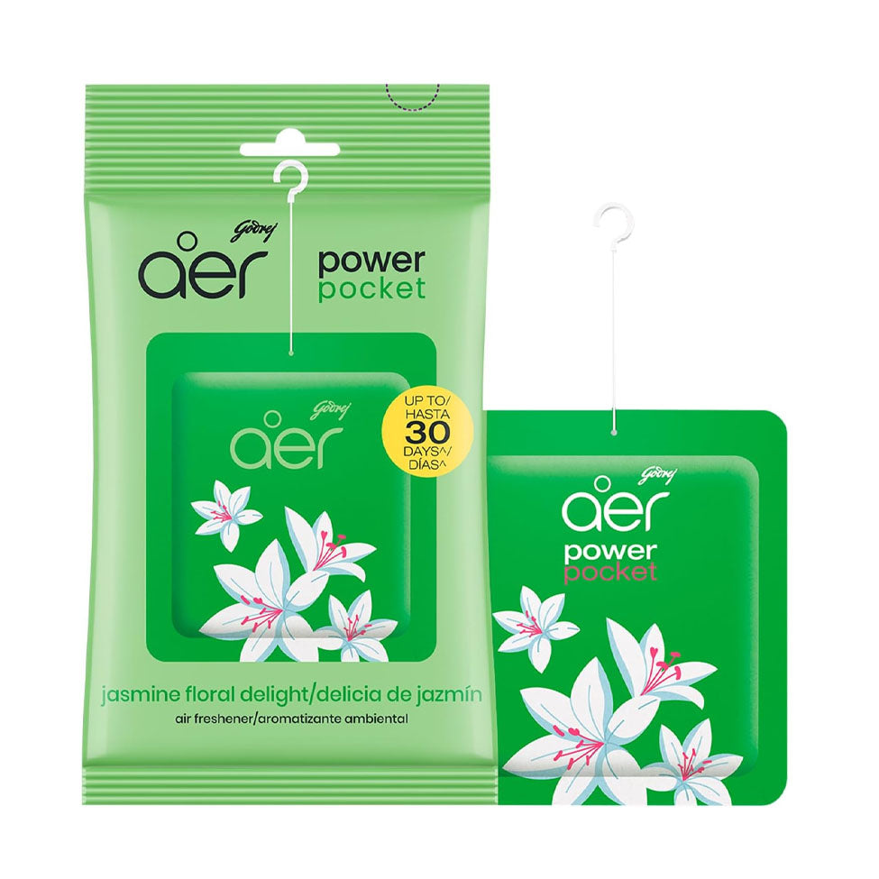 Godrej Air Power Pocket Room Freshener Jasmine 10 Gm