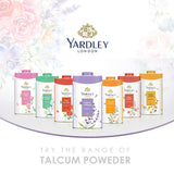 Yardley jasmine scented talcum powder 125g