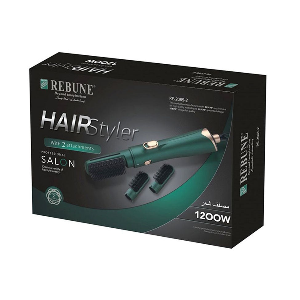 مصفف شعر 1200 واط موديل RE-2085-2 من ريبون |  صيدلية.كوم.
