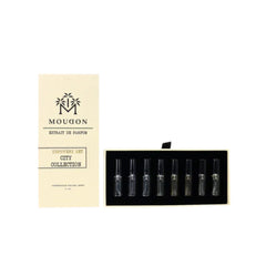 City Collection Extract de Parfum Unisex Set 8 Bottles 3 ml by Moudon
