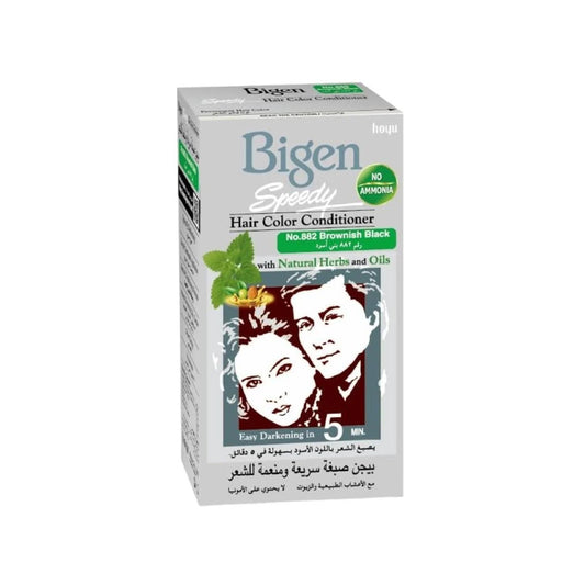 Bigen Hair Dye Dark Brown Black 882