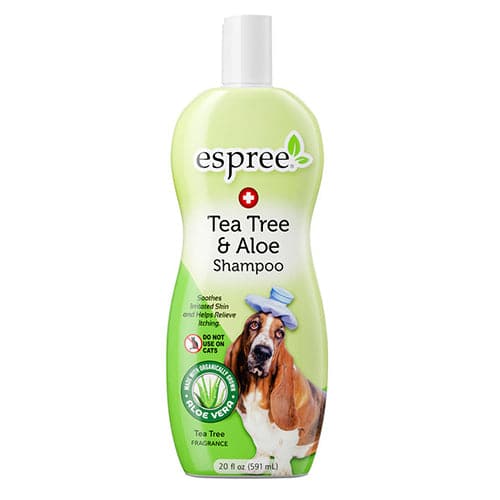 إسبري شامبو بالصبار للتخلص من الحكة برائحة شجر الشاي للكلاب 591 مل |  صيدلية.كوم.