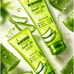 Be Bio 99% Aloe Vera Gel, Soothing and Moisturizing for Hair and Body, 200 ml Tube