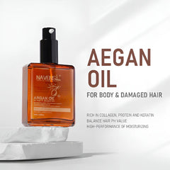 Navensi Argan Oil with Vitamin E for Body and Damaged Hair 60 ml
