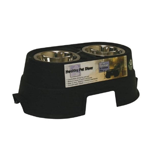 أور بيتس 8 طاولة طعام صحية مع صحن ستانلس مزدوج |  صيدلية.كوم.