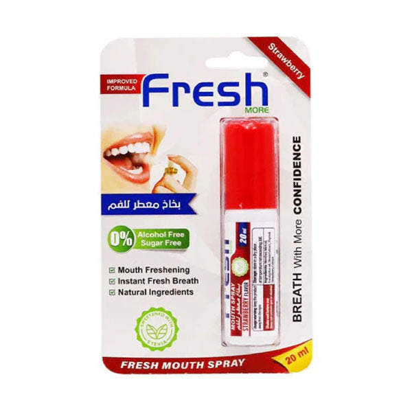 فريش مور بخاخ معطر فم فراولة 20 مل |  صيدلية.كوم.