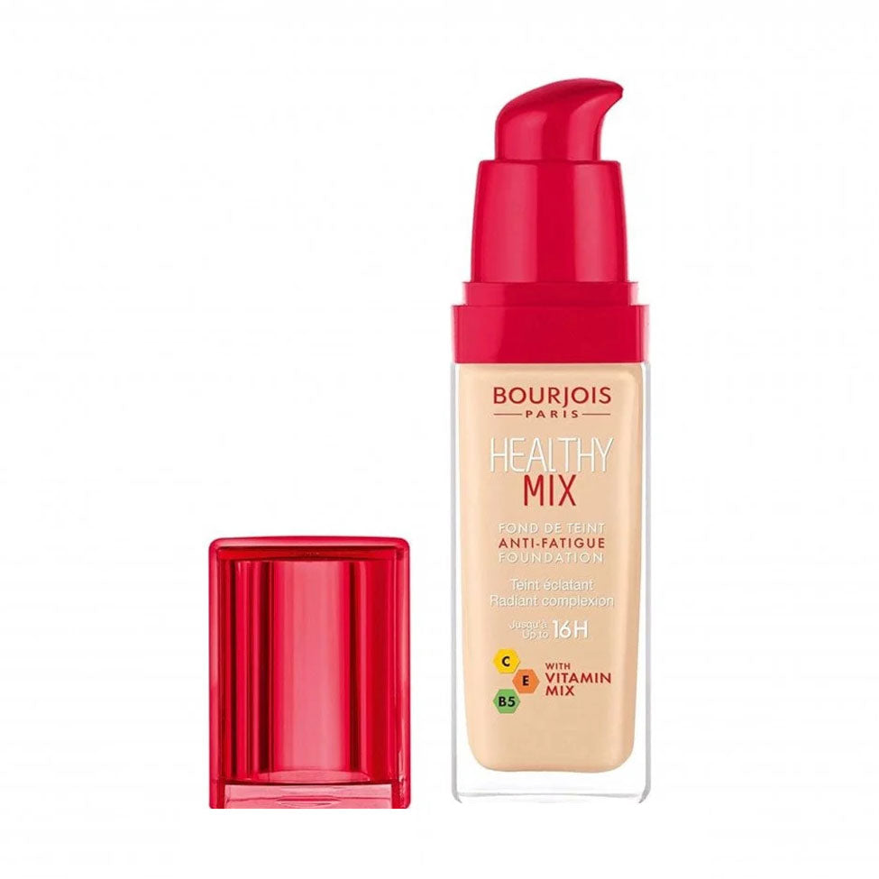 Foundation Healthy Mix Anti-Fatigue Rose Ivory N50 By Bourjois