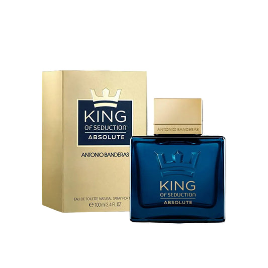 King of Seduction Absolute Eau de Toilette for Men 100 ml by Antonio Banderas
