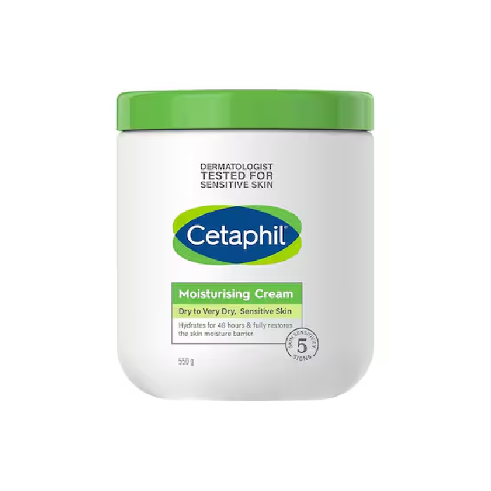 Cetaphil moisturizing cream for dry and sensitive skin 550 ml