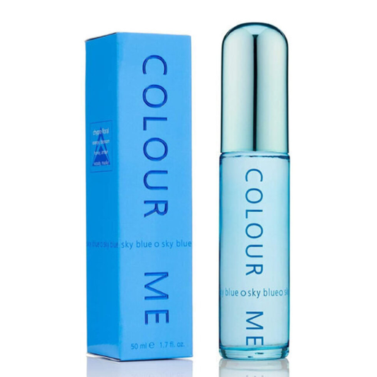 عطر نسائي سكاي بلو من كولور مي 50 مل.