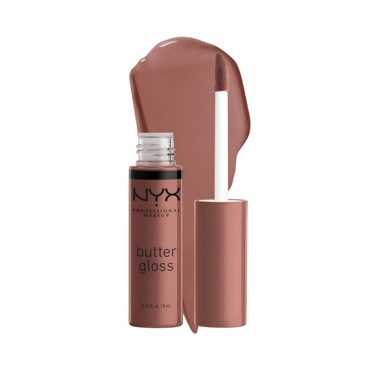 ان واي اكس ملمع الشفاه باتر جلوس بالسكر البني غير لاصق