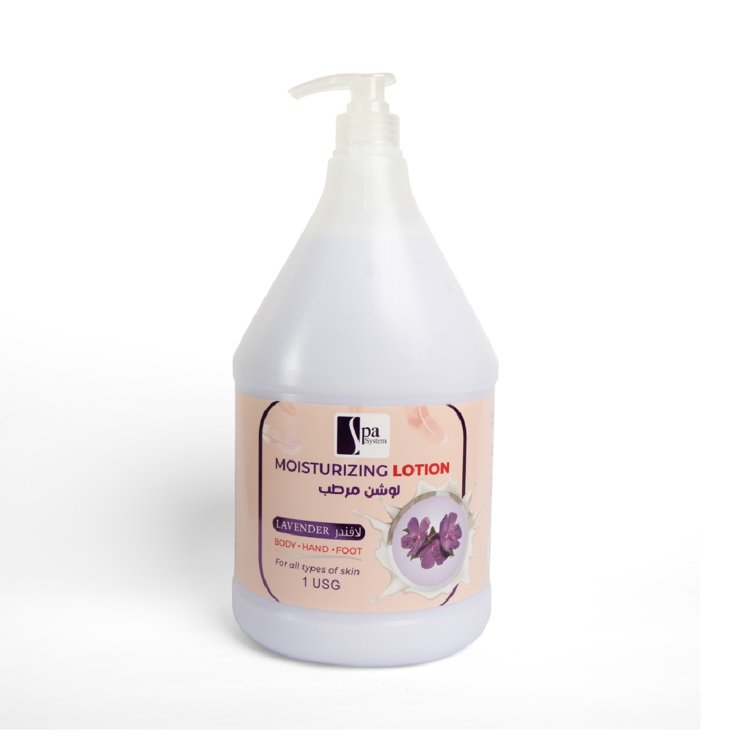 Spa System Moisturizing Lotion With Lavender 1 Gallon