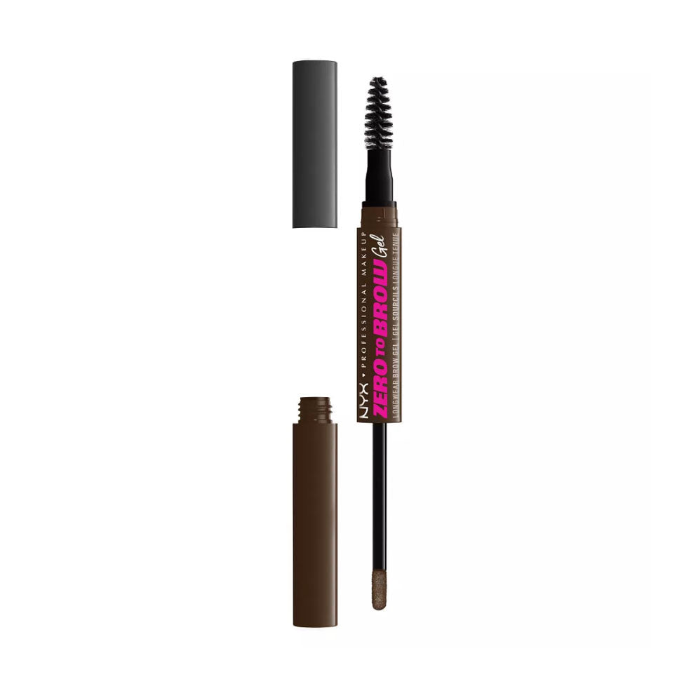 NYX Eyebrow Gel ZeroTo Brow 07 Espresso