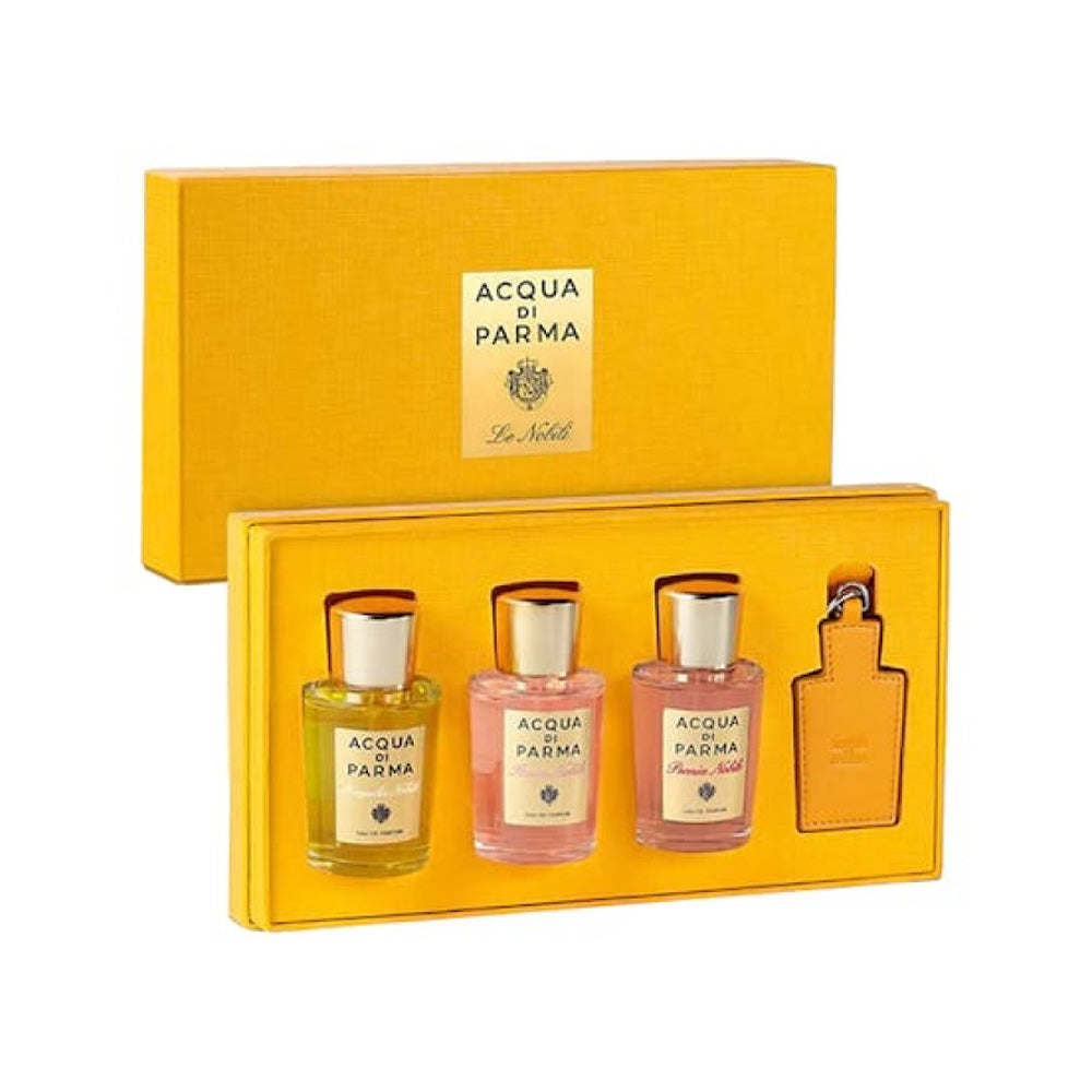 L'Nobile Eau de Parfum Set for Women, 3 Bottles of 20 ml Each, with an Acqua di Parma Medallion