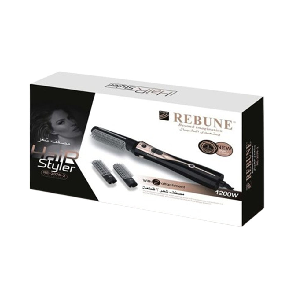 مصفف شعر احترافي مع ملحقين موديل RE-2078-2 من ريبون |  صيدلية.كوم.