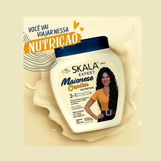 كريم شعر مايونيز كابيلر نيوتريتيفا من سكالا  1000 جرام |  صيدلية.كوم.