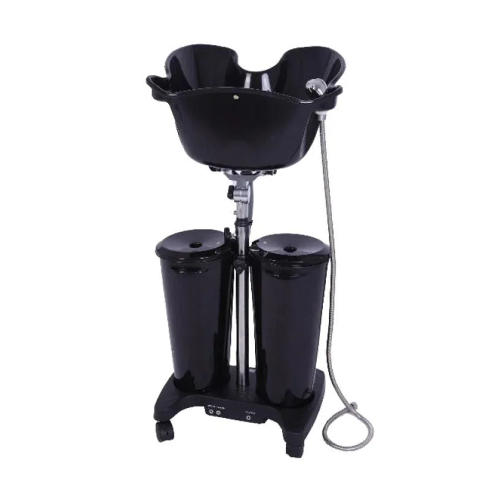 مغسلة شعر متنقلة حوضين اسود T0142 |  صيدلية.كوم.