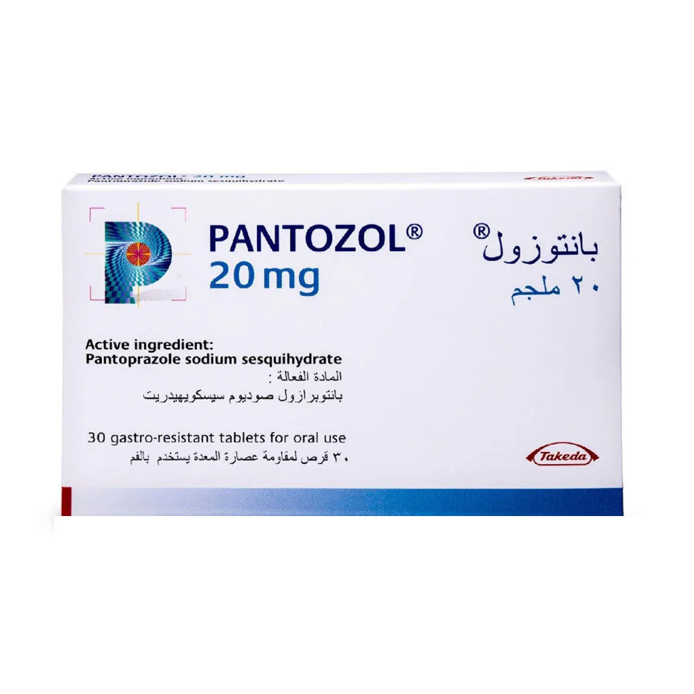 Pantozol 20 mg Tablet 30 pcs