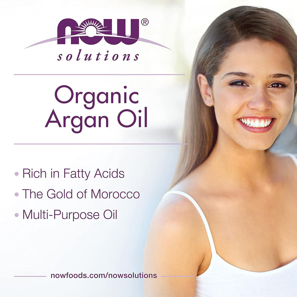 Now Organic Argan Oil Drops 59 ml