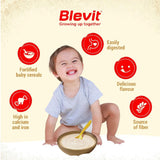 Blevit plus cereal carrots and rice 250 gm