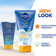 نيفيا لوشن واقي شمس للأطفال الترا SPF 50 حمايه ولعب 150 مل