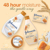 Johnson Vita Rich Body Wash Milk, Honey, and Oats 750 ml