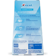 كرست 3D لصقات تبييض الاسنان 6 مراحل - 20 لصقة