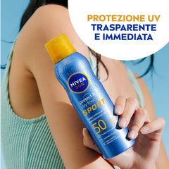 نيفيا بخاخ واقي شمس SPF 50 حماية و ملمس جاف 200 مل
