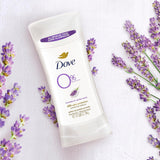 Dove deodorant free of aluminum and alcohol 0% for sensitive skin, 24-hour protection - with lavender and vanilla 174 g