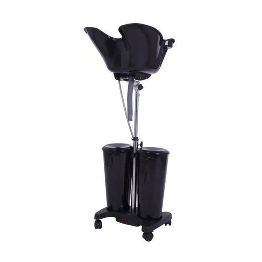 مغسلة شعر متنقلة حوضين اسود T0142 |  صيدلية.كوم.