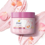 Dove Body Scrub With Himalayan Salt And Rose Oil 425 Gm