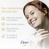 Dove Shower Gel Refreshing and Energizing with Cucumber and Green Tea Extract 750ml×3