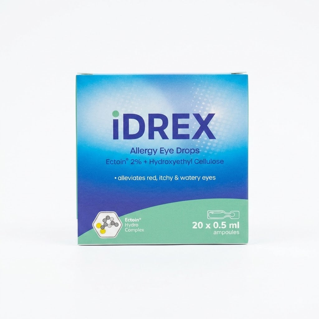 Idrex eye allergy drops, 20 ampoules × 0.5 mL