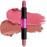 NYX Blush Wonder Stick 01 Light Peach + Baby Pink