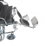 KYN Padded and Double support wide wheel chair 55 cm