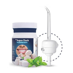 Aqua Dash Brightening Tablets & Specially Designed Nozzle 30 pcs