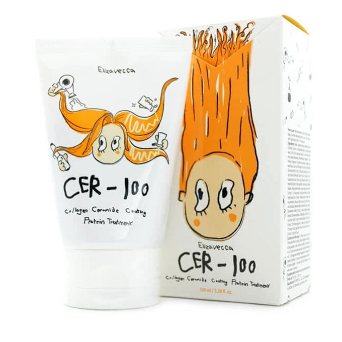 إليزافيكا‏ معالج سي إي أر 100 بروتين كولاجين وسيراميد للشعر 100 مل |  صيدلية.كوم.