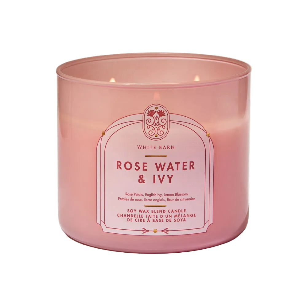 Rose Water and Ivy Scented Candle 411g from Bath & Body Works