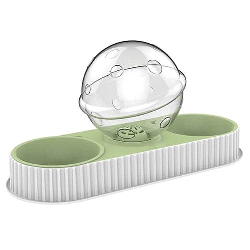 ماكلية و مشربية للقطط و الكلاب شكل كرة متعددة الالوان / اخضر - Green |  صيدلية.كوم.