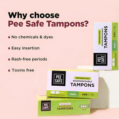 Pee Safe Comfortable Organic Cotton Earplugs, No Stains, Super Size, 16 Pieces