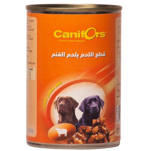 كانيفورس طعام رطب معلبات كلاب لحم الغنم 410 غ |  صيدلية.كوم.
