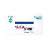 Vascodipine 2.5 mg 30 tablets