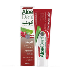 Aloe Dent Toothpastes Aloe Vera Triple Action Pomegranate 100 Ml
