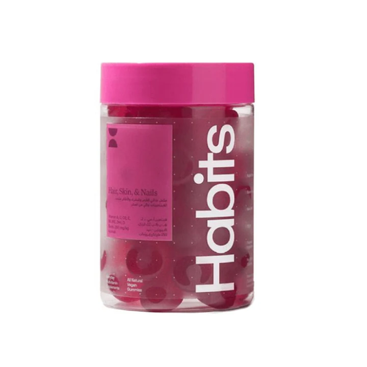 Habits Biotin Dietary Supplement Candy For Hair, Skin, And Nails 60 Pieces