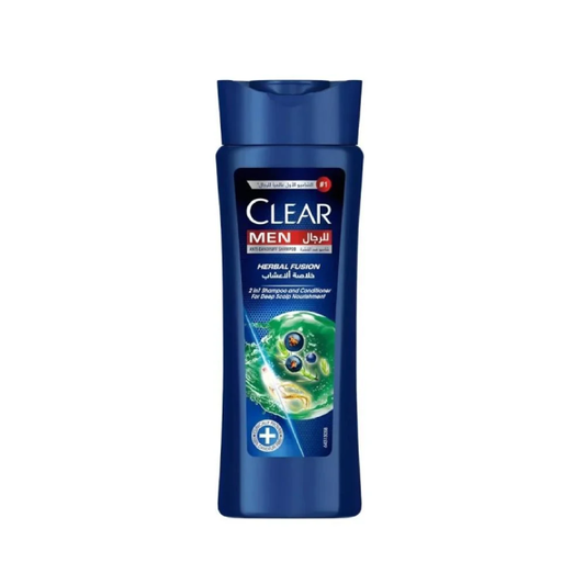 Clear hair shampoo for men with herbal extracts 400 ml