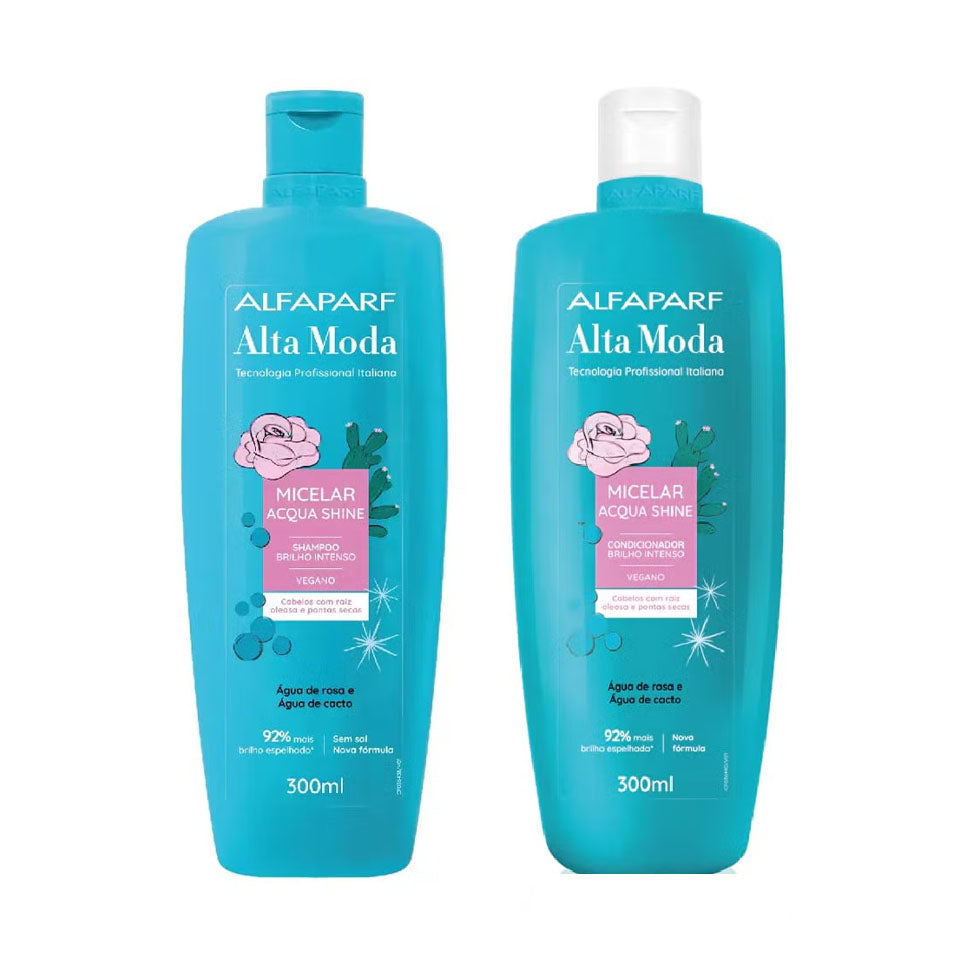 Alta Moda Brightness and Shine Set with Micellar Shampoo 300 ml + Conditioner 300 ml